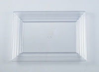 Disposable Clear Plastic Serving 11" x 16" Trays - Posh Party Supplies