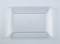 Disposable Disposable Clear Plastic Serving 11" x 16" Tray - Posh Party Supplies