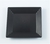 Disposable Plastic Black Square Serving 12" x 12" Trays - Posh Party Supplies