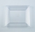 Disposable Clear Square Plastic 16" x 16" Serving Trays - Posh Party Supplies