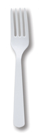White Plastic Forks Case - Posh Party Supplies
