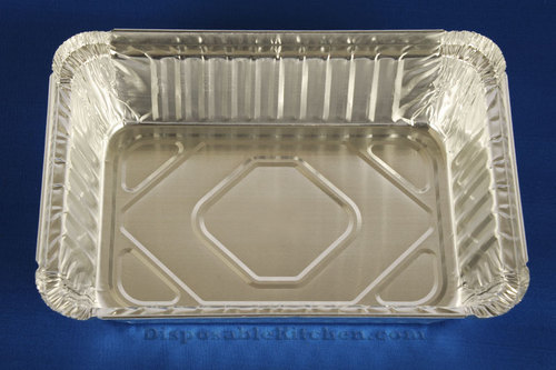 disposable 1 pound aluminum oblong pans