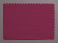 Disposable Burgundy Paper Placemats - Posh Party Supplies