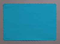 Disposable Turquoise Paper Placemats  - Posh Party Supplies