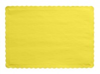 Disposable Mimosa Paper Placemats - Posh Party Supplies