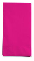 Hot Magenta (Pink )3 Ply - Guest Hand Towels-192 Disposable Paper Hand Towels - Posh Party Supplies