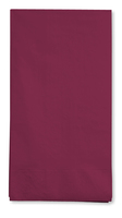 Burgundy 3 Ply - Guest Hand Towels-192 Disposable Paper Hand Towels - Posh Party Supplies