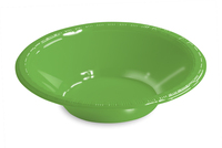 Disposable Citrus Green 12 Oz. Plastic Bowl -Posh Party Supplies