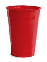 Discounted Classic Red 16 Oz. Solid Cups  - Posh Party Supplies