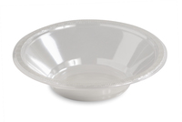 Disposable Clear 12 Oz. Plastic Bowl - Posh Party Supplies