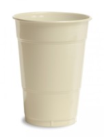 Discounted Ivory 16 Oz. Solid Cups  - Posh Party Supplies