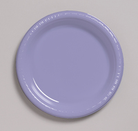Discounted Luscious Lavender 8.75" Plastic Dinner Plates  - Posh Party Supplies