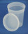 Plastic 2 Lb Containers - With Lids  - PoshPartySupplies.com