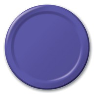 Discounted Purple 10.25" Paper Dinner Plates  - Posh Party Supplies