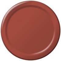 Discounted Brick 10.25" Paper Dinner Plates  - Posh Party Supplies