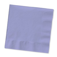 Discounted Solid Lavender Paper Lunch Napkins - Posh Party Supplies
